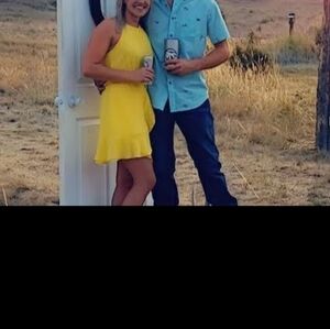 Yellow Sleeveless Dress